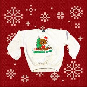Vintage Huggable Christmas Sweater